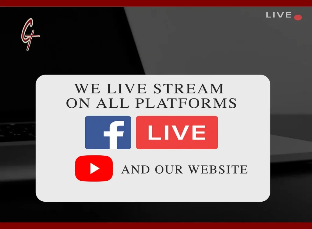 cornerstone baptist church live stream on facebook, youtube, website