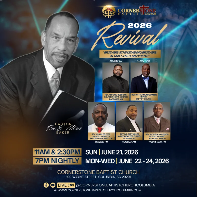 VXC In God's Presence Flyer